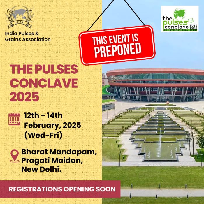 PULSES CONCLAVE 2025 at Bharat Mandapam, Pragati Maidan on February 12