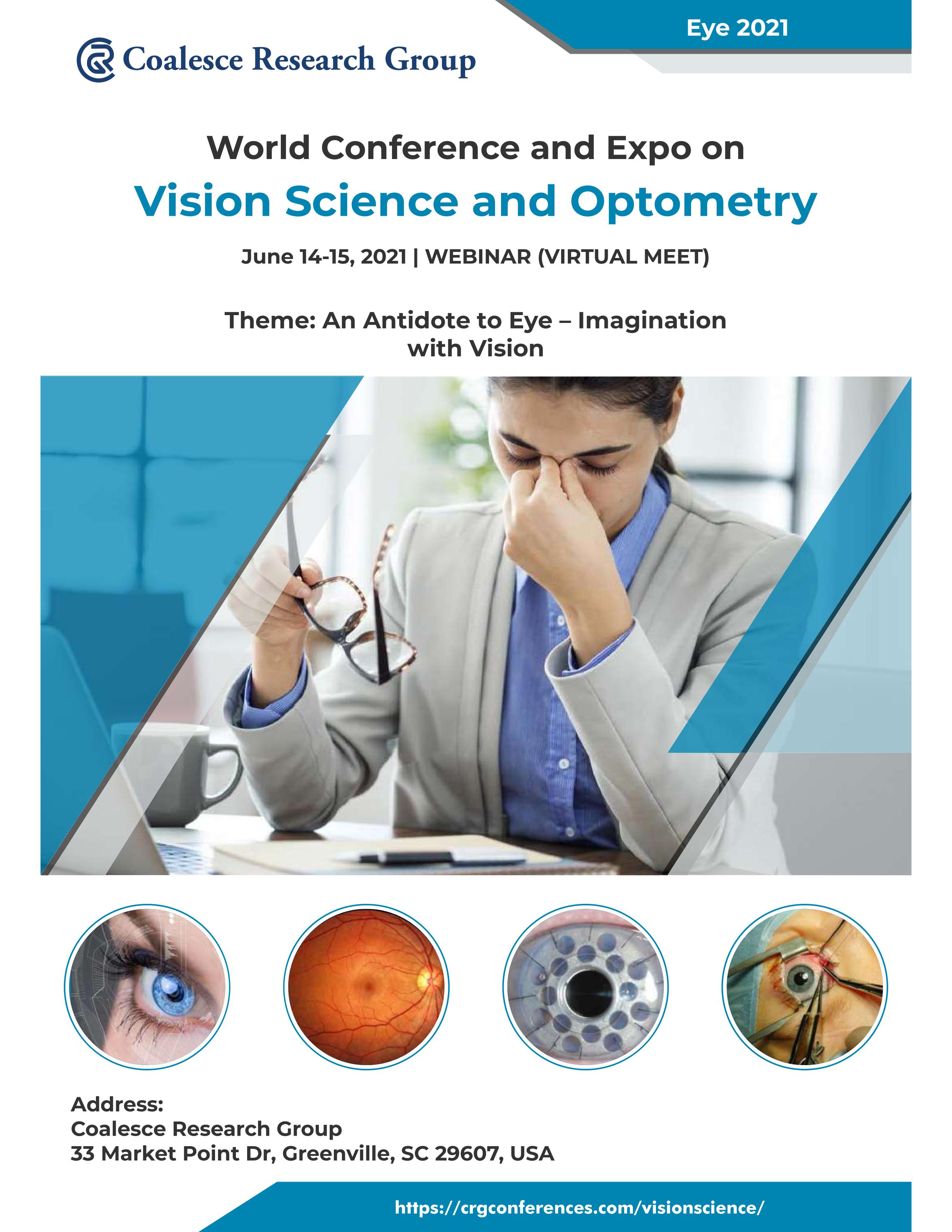 World Conference and Expo on Vision Science and Optometry