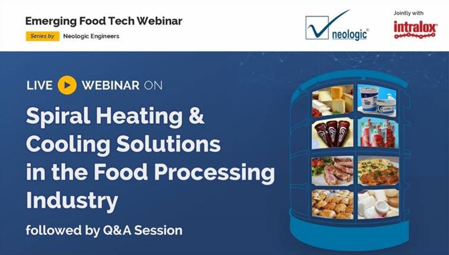 inar on Spiral Heating & Cooling Solutions in the Food Processing