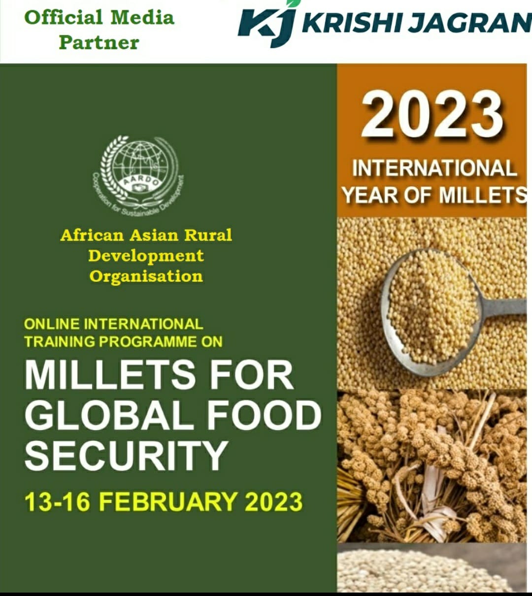 Online International Training Programme on ‘Millets for Global Food