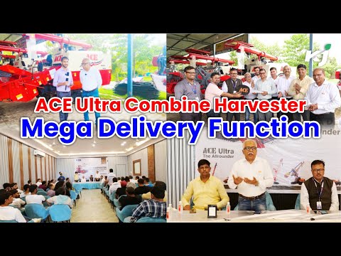 ACE Hosts 'ACE Ultra Combine Harvester Mega Delivery Function' in Kosi Kalan, Mathura, UP